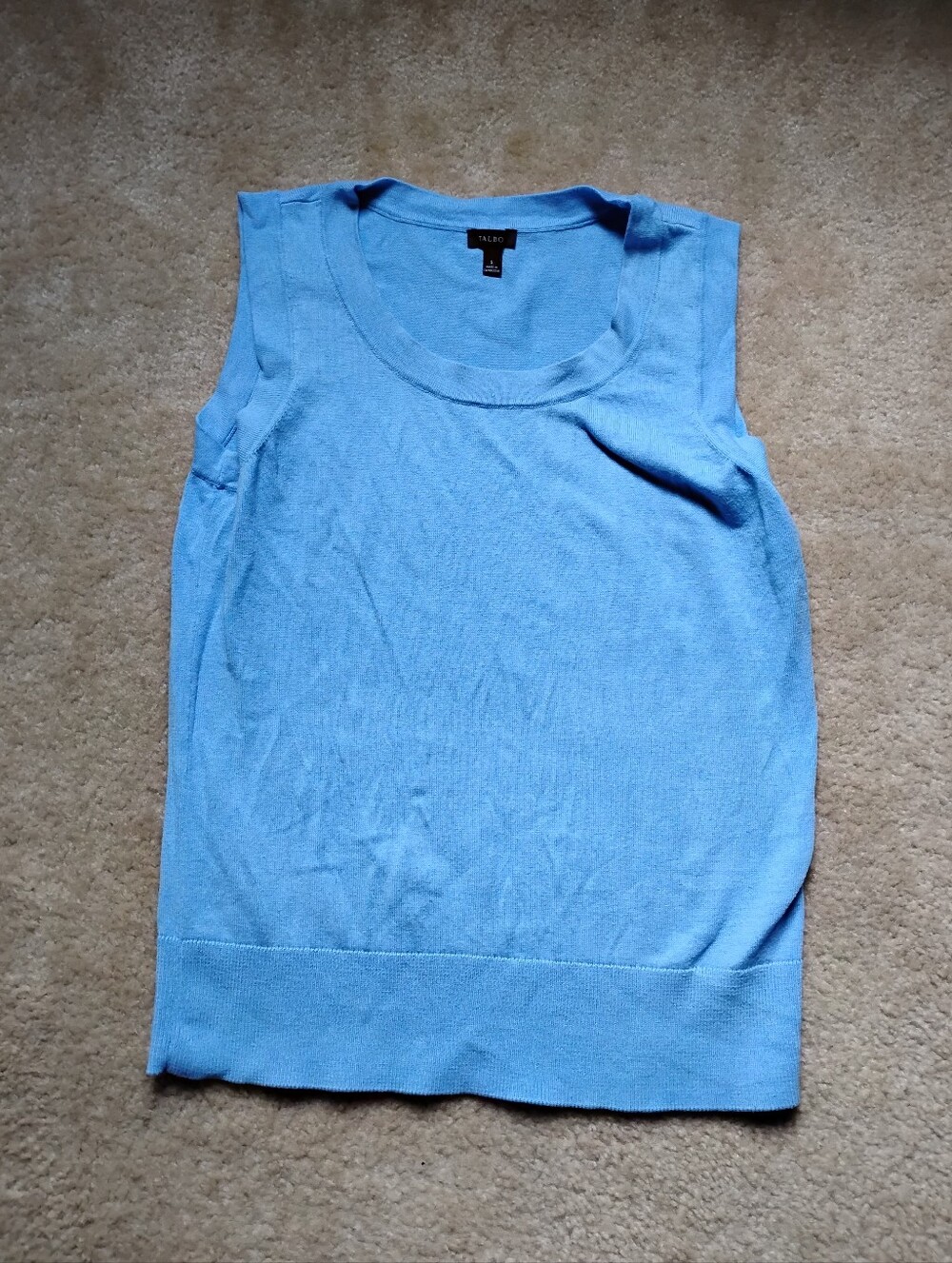 Talbots Knit Tank Sz S